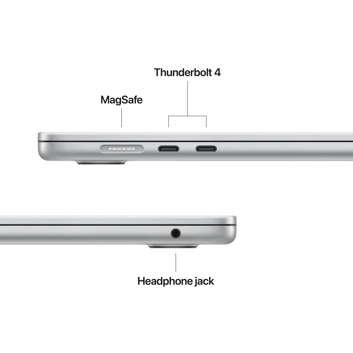 15-Inch MacBook Air: Apple M4 Chip with 10-Core CPU and 10-Core GPU, 16GB, 512GB SSD - Silver