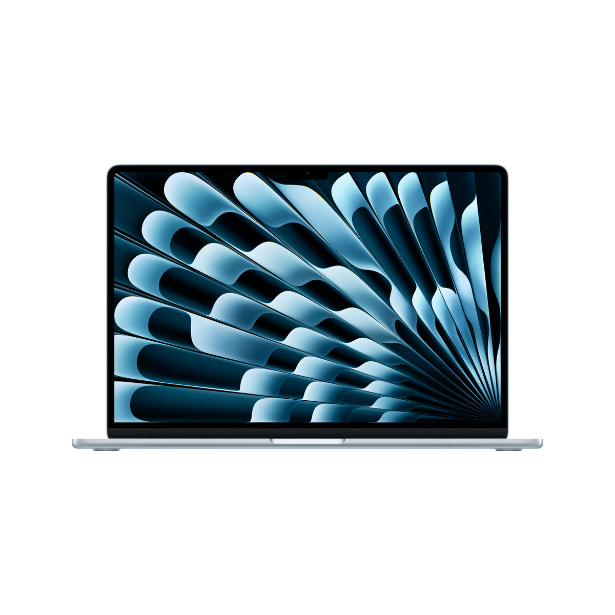 15-Inch MacBook Air: Apple M4 Chip with 10-Core CPU and 10-Core GPU, 24GB, 512GB SSD - Sky Blue
