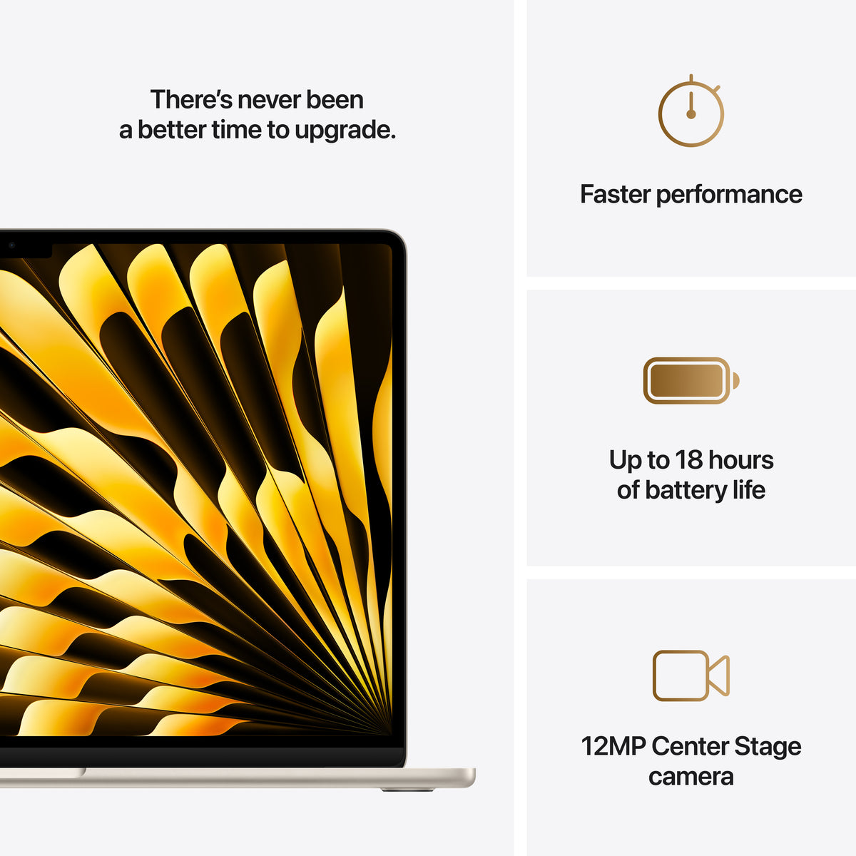 15-Inch MacBook Air: Apple M4 Chip with 10-Core CPU and 10-Core GPU, 16GB, 512GB SSD - Starlight