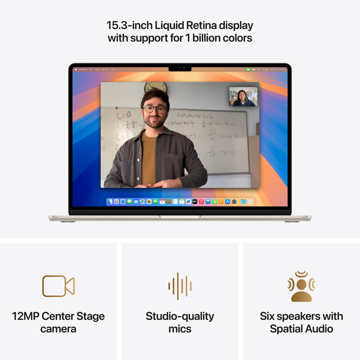15-Inch MacBook Air: Apple M4 Chip with 10-Core CPU and 10-Core GPU, 16GB, 512GB SSD - Starlight