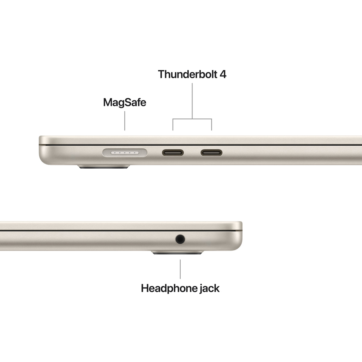15-Inch MacBook Air: Apple M4 Chip with 10-Core CPU and 10-Core GPU, 16GB, 512GB SSD - Starlight