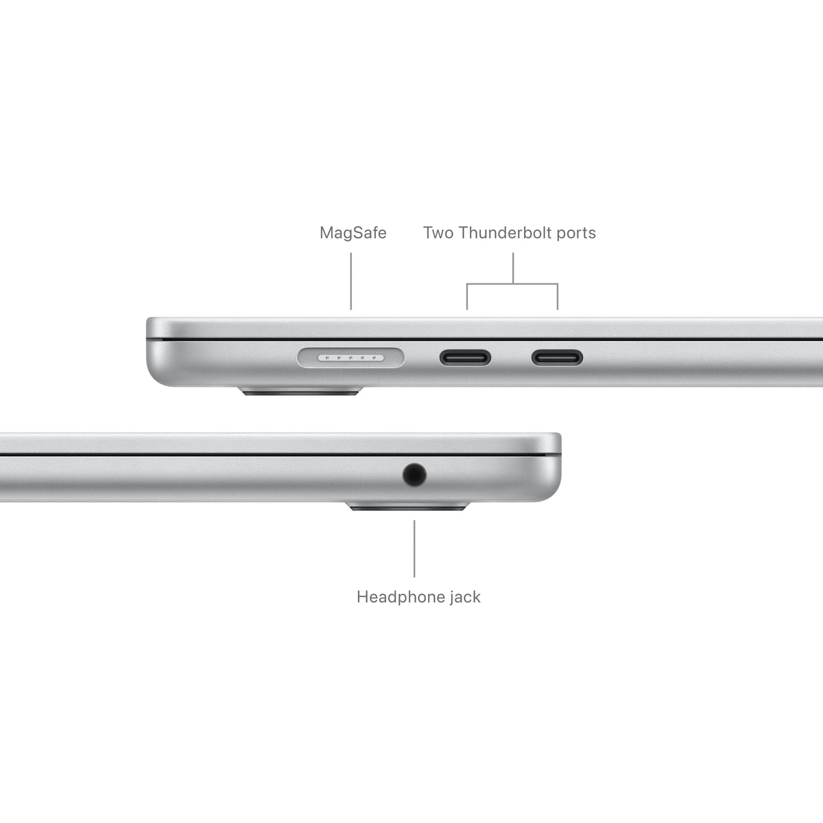 15-inch MacBook Air: Apple M3 chip with 8-Core CPU and 10-Core GPU, 16GB, 512GB SSD - Silver