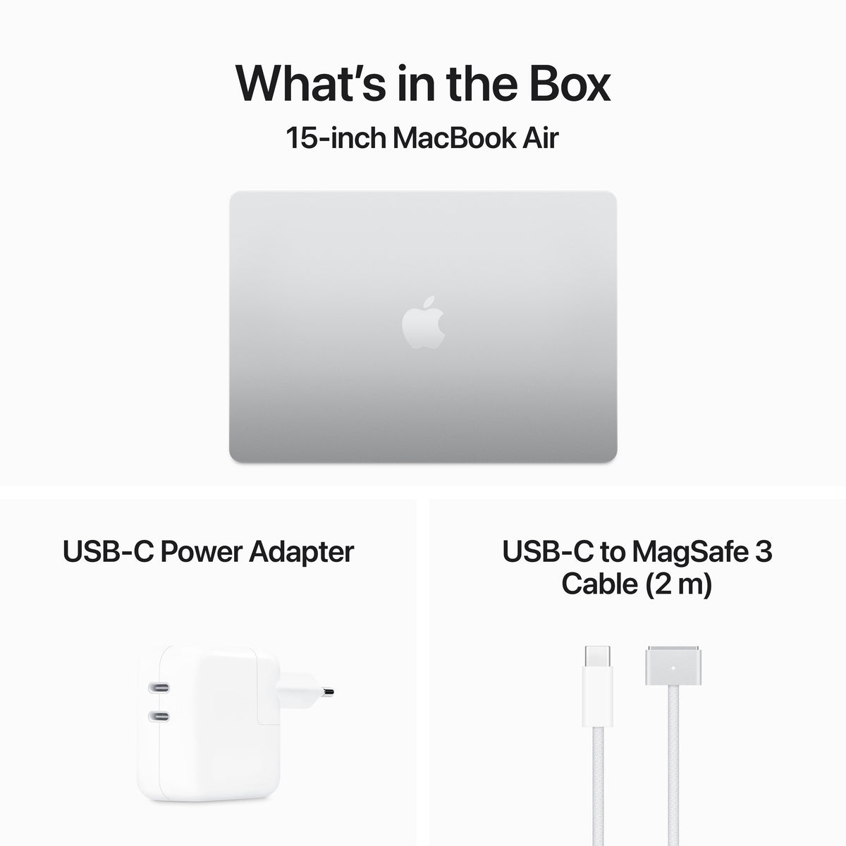 MacBook Air 15-inch M3 chip 256GB - Silver