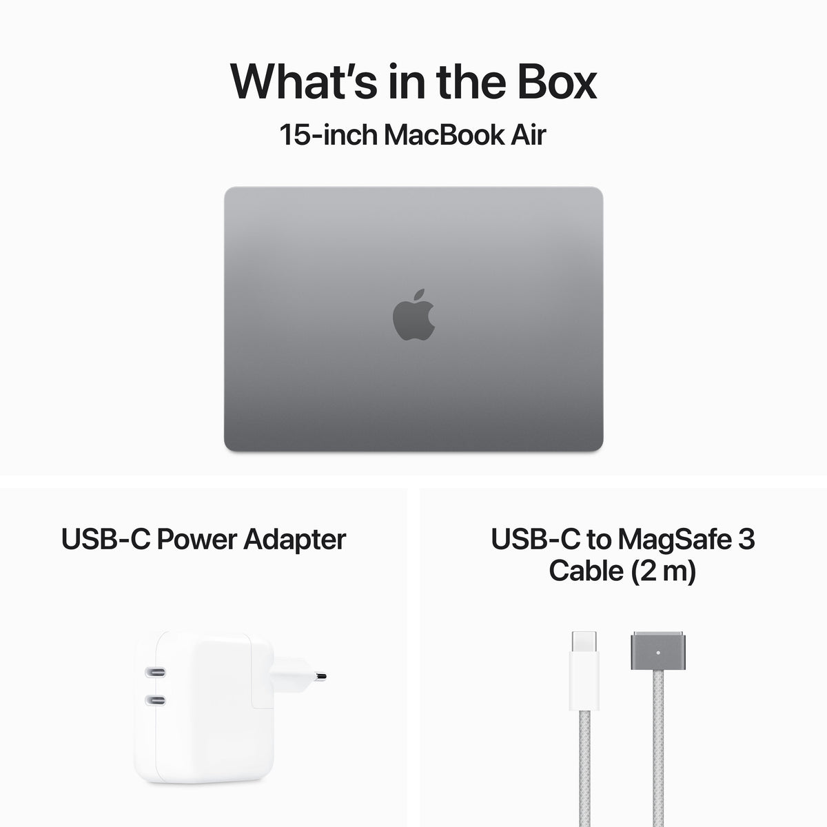 MacBook Air 15": M3 chip 512GB - Space Grey