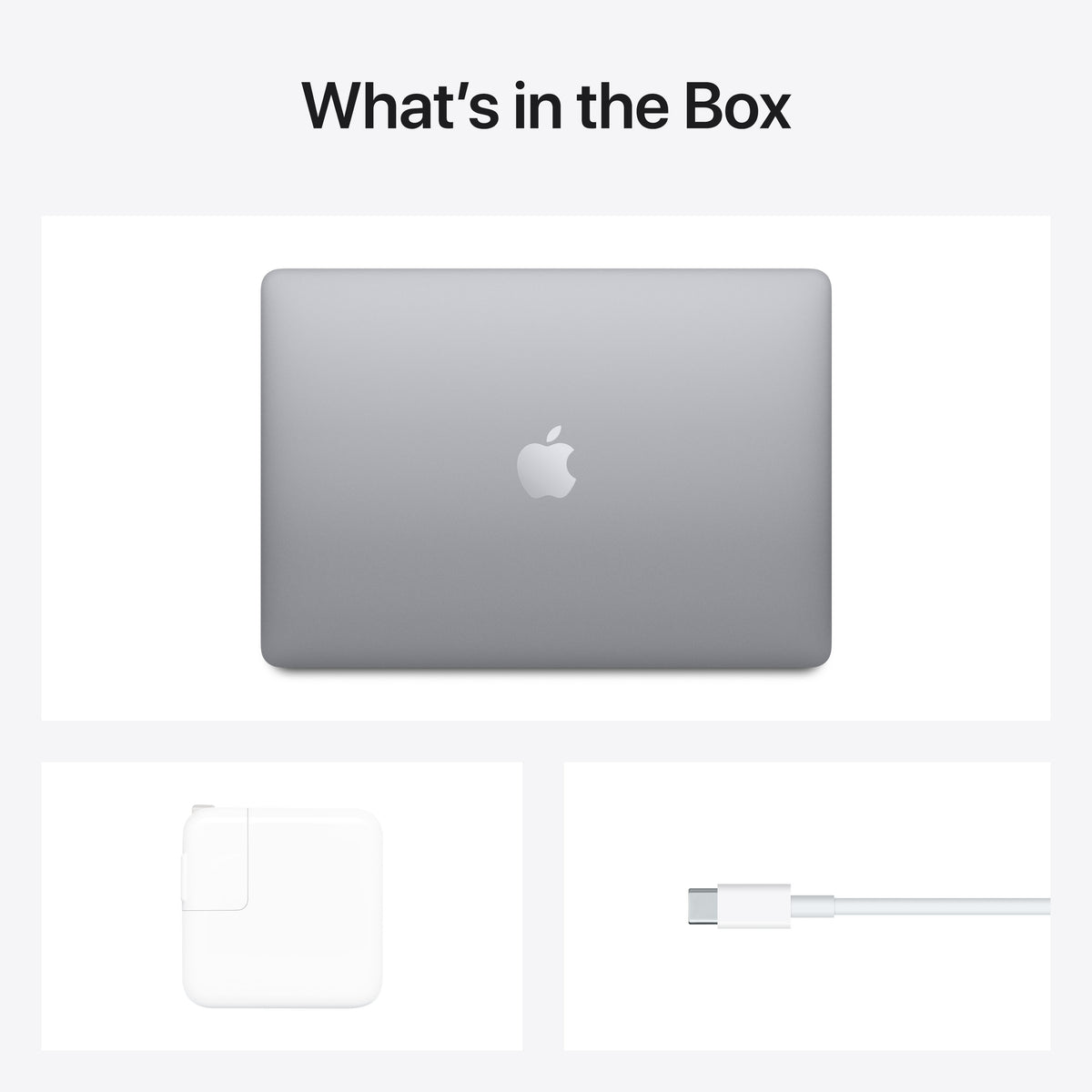 13-inch MacBook Air: Apple M1 chip with 8-Core CPU and 7-Core GPU, 256GB - Space Grey