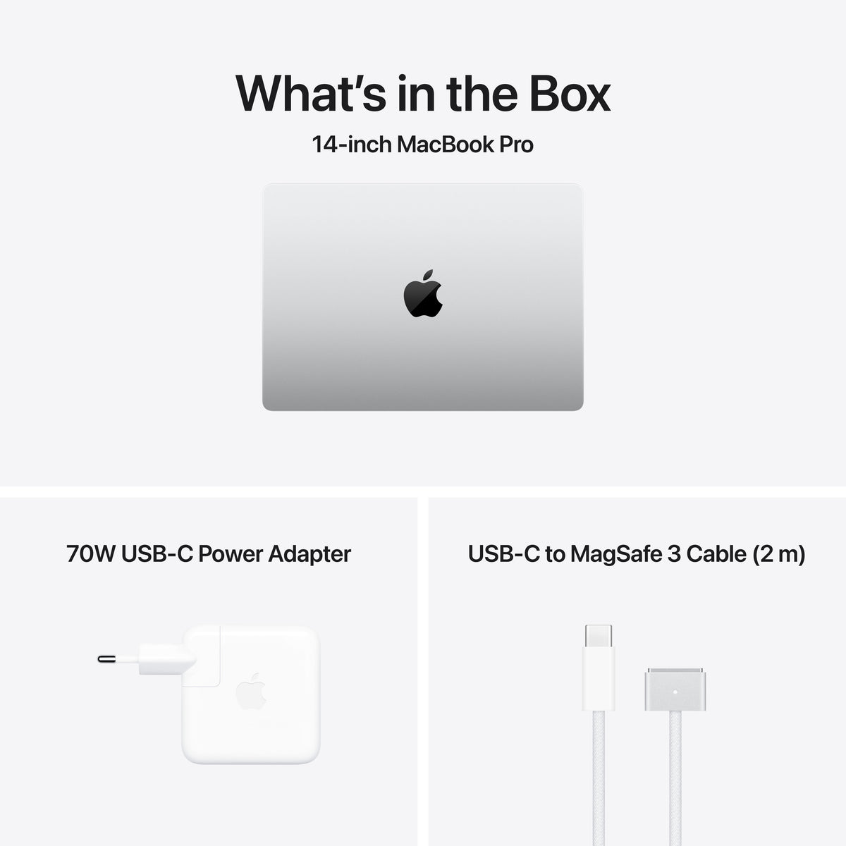 14-inch MacBook Pro: Apple M5 Pro chip with 15‑CORE CPU and 16‑CORE GPU, 24GB, 1TB SSD - Silver