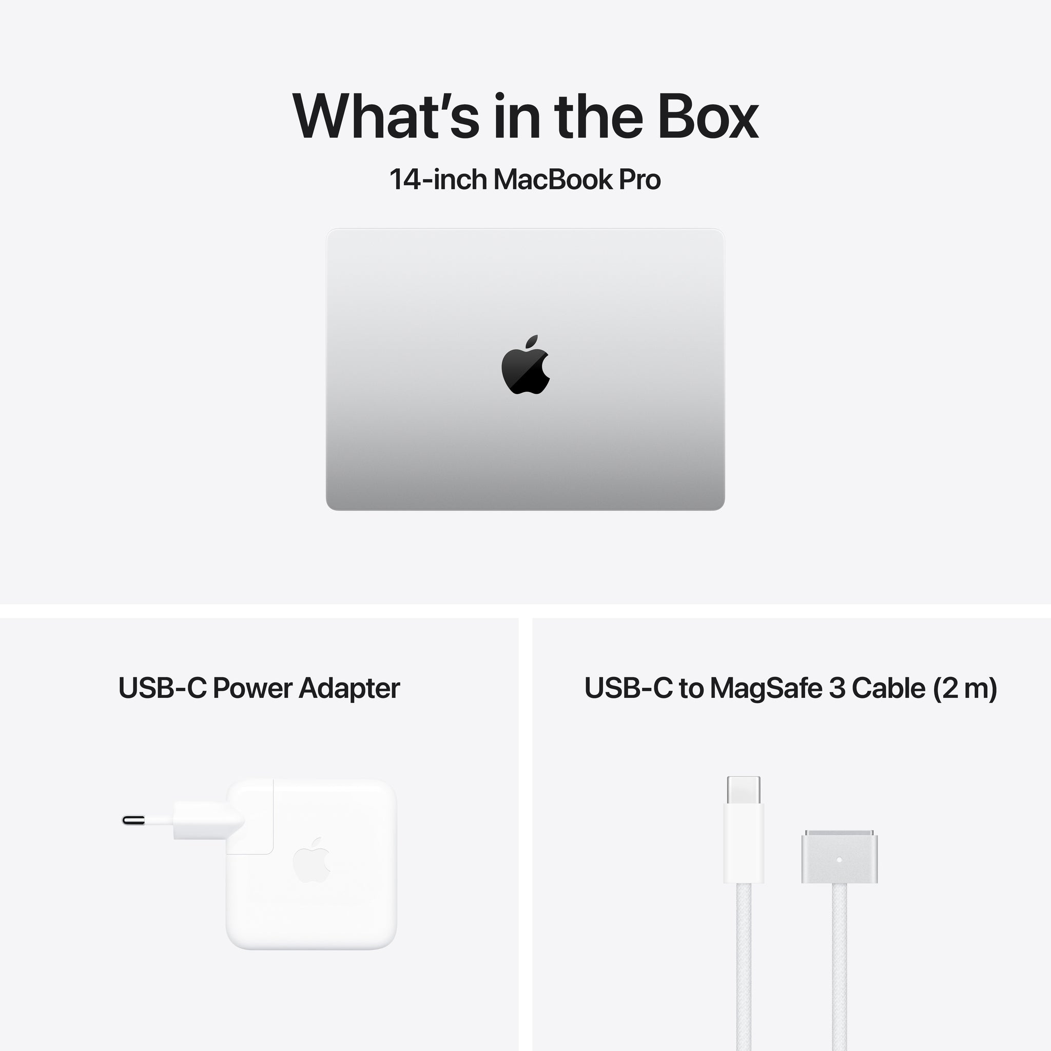 14-inch MacBook Pro: Apple M4 chip with 10‑core CPU and 10‑core GPU, 1