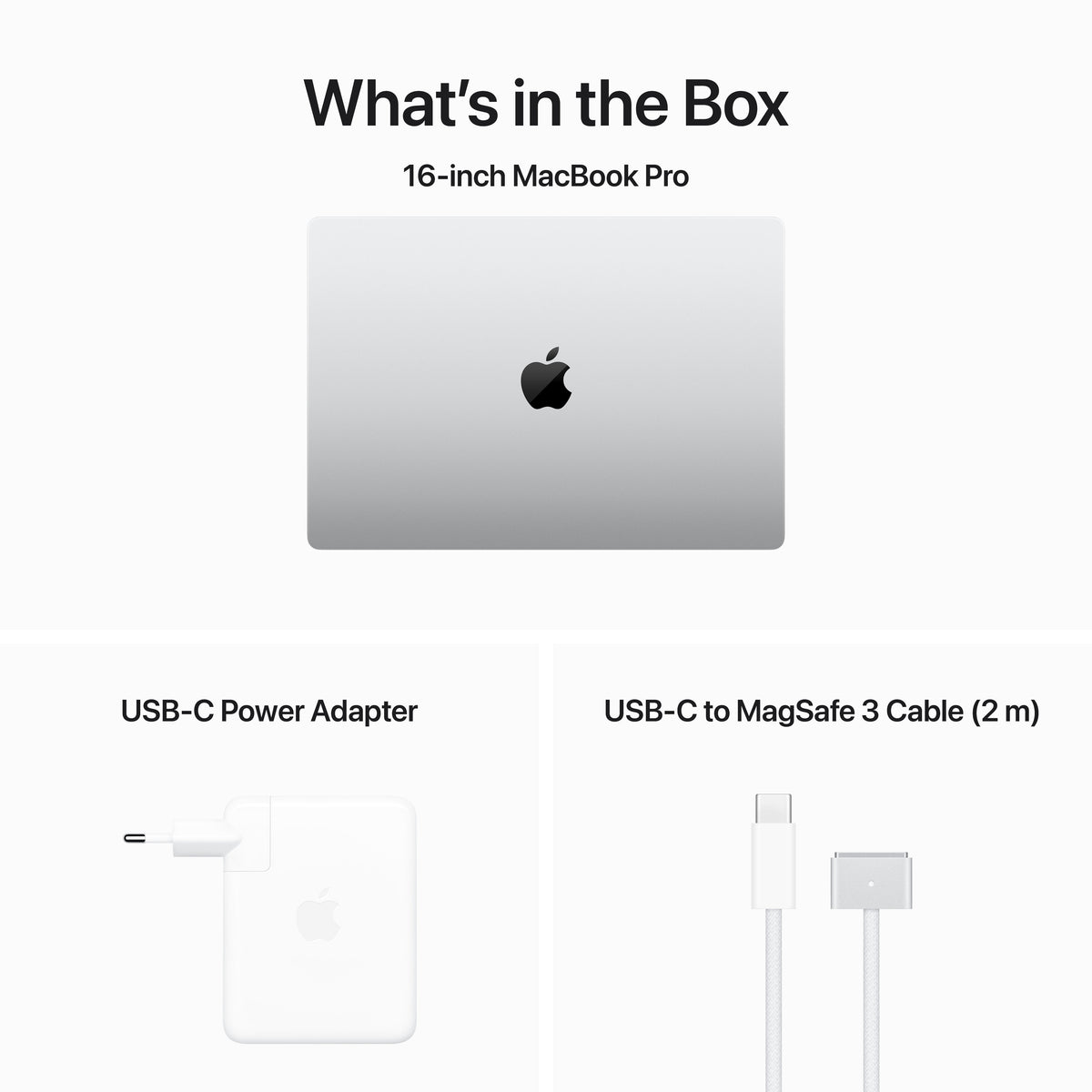 16-inch MacBook Pro: Apple M3 Pro chip with 12‑Core CPU and 18‑Core GPU, 18GB, 512GB SSD - Silver