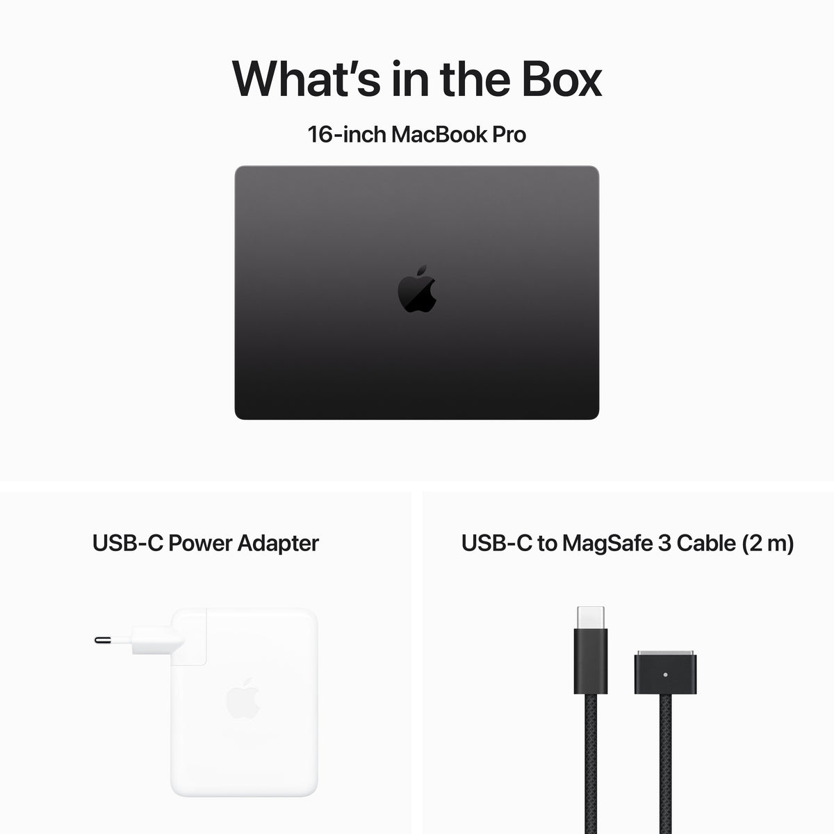 16-inch MacBook Pro: Apple M3 Pro chip with 12‑Core CPU and 18‑Core GPU, 36GB, 512GB SSD - Space Black