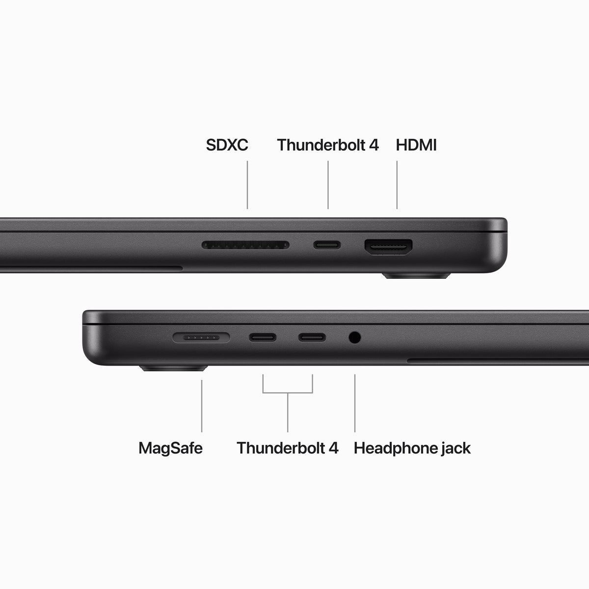 16-inch MacBook Pro: Apple M3 Pro chip with 12‑Core CPU and 18‑Core GPU, 36GB, 512GB SSD - Space Black