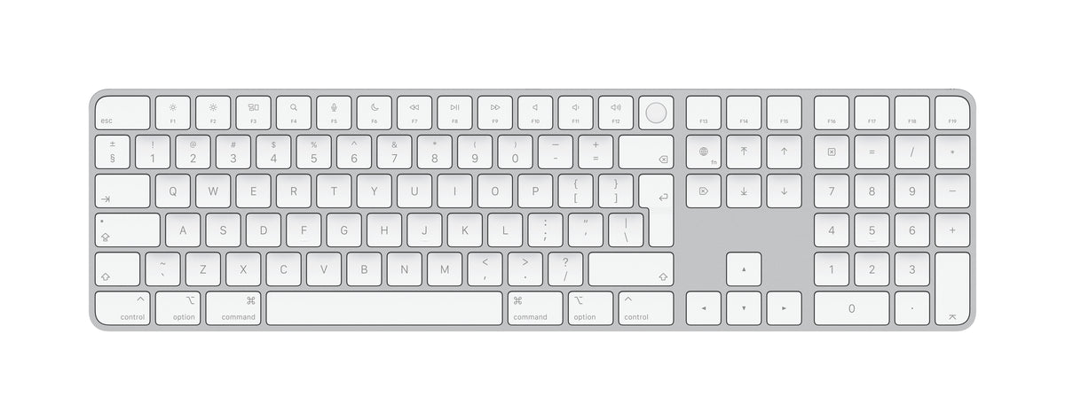 Apple Magic Keyboard with Touch ID and Numeric Keypad for Mac models with Apple Silicon