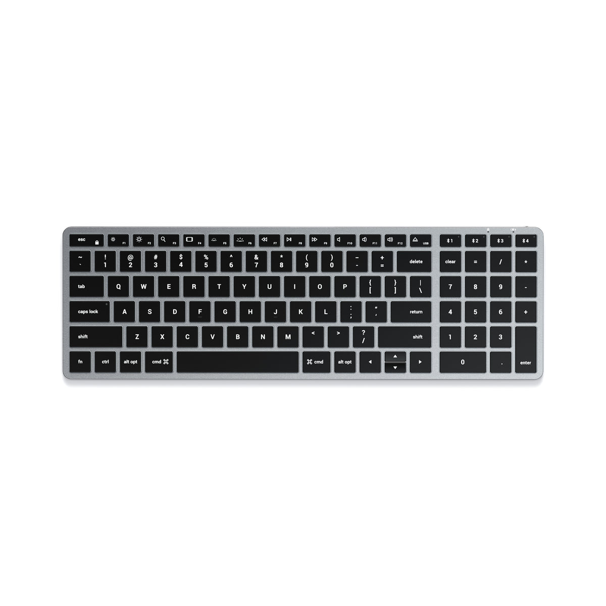 Slim X2 Bluetooth Keyboard Space Grey