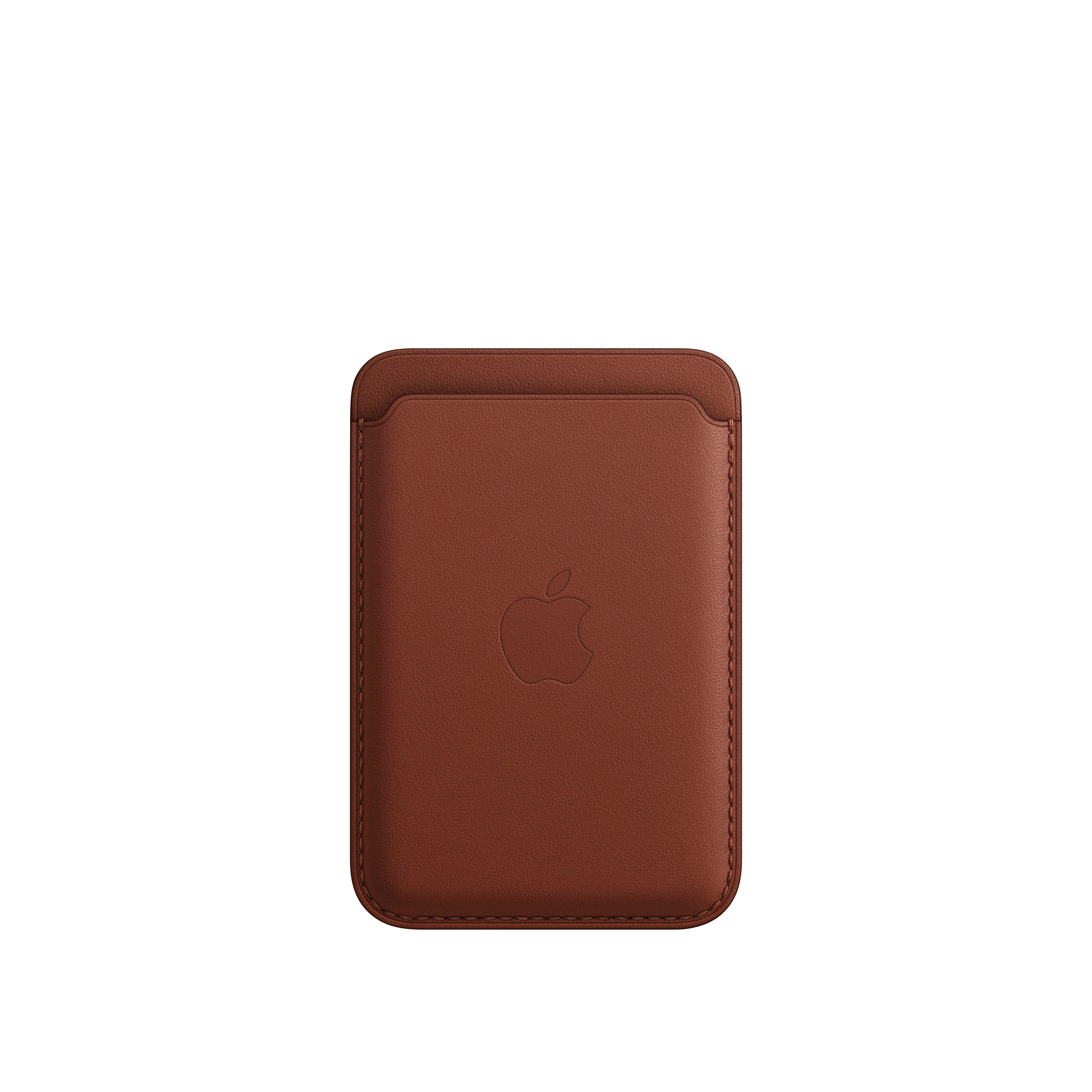 【新品未使用】iPhone Leather Wallet MagSafe iPhone Leather Wallet With MagSafe - Umber | iStore Botswana