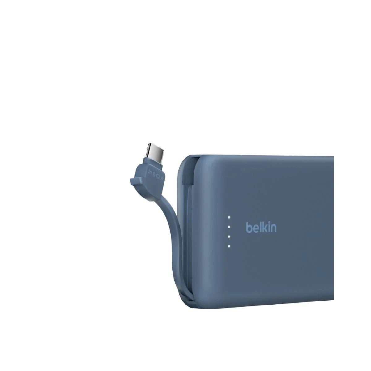 Belkin 10 000 mAh 20W Power Bank with USB-C Integrated Cable and USB-C port - Blue