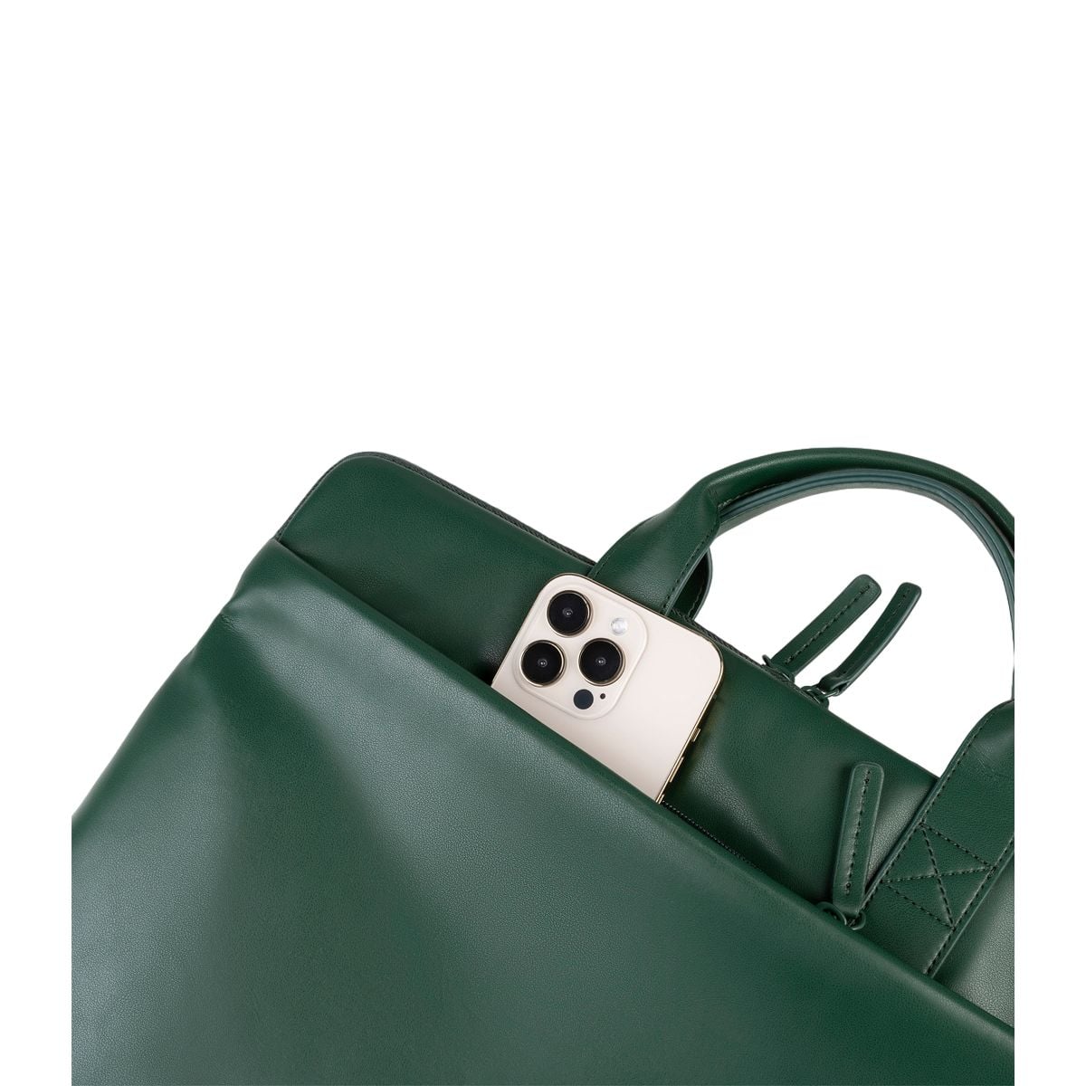 Tucano MacBook Pro 14-inch Isotta Briefcase Bag - Dark Green