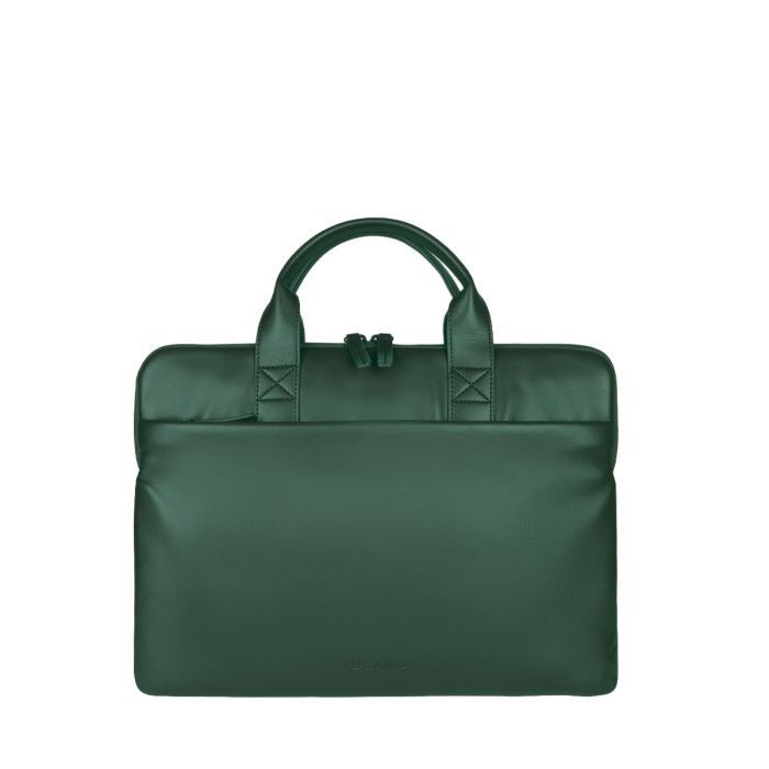 Tucano MacBook Pro 14-inch Isotta Briefcase Bag - Dark Green