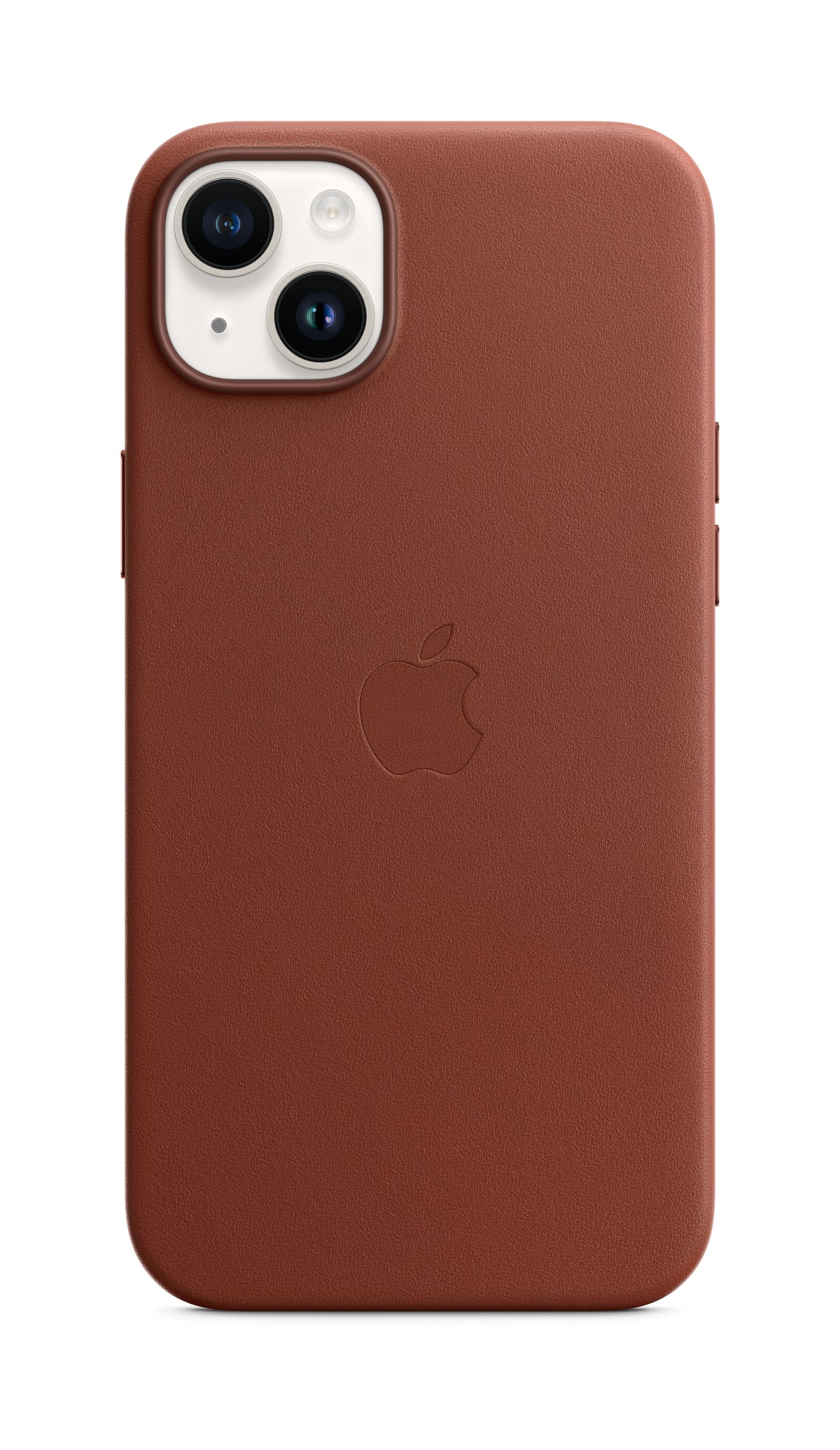 iPhone 14 Plus Leather Case With Magsafe - Umber