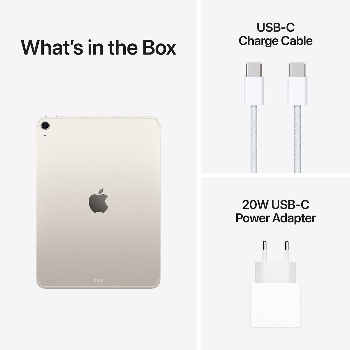 iPad Air 11-inch Wi-Fi 256GB | Apple M4 | Starlight