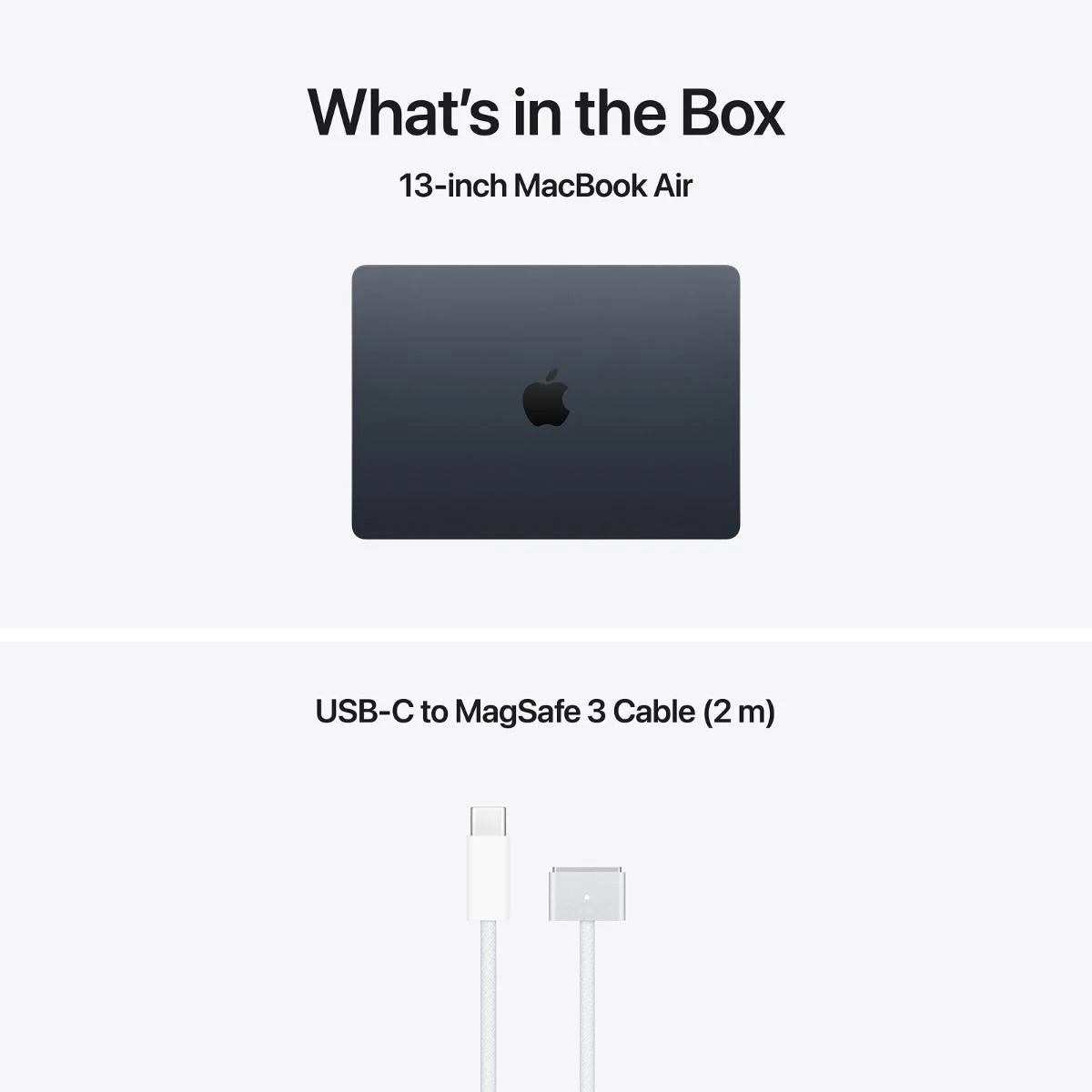 MacBook Air 13-inch | Apple M5 | 10‑core CPU 8‑core GPU | 16GB | 512GB SSD - Midnight