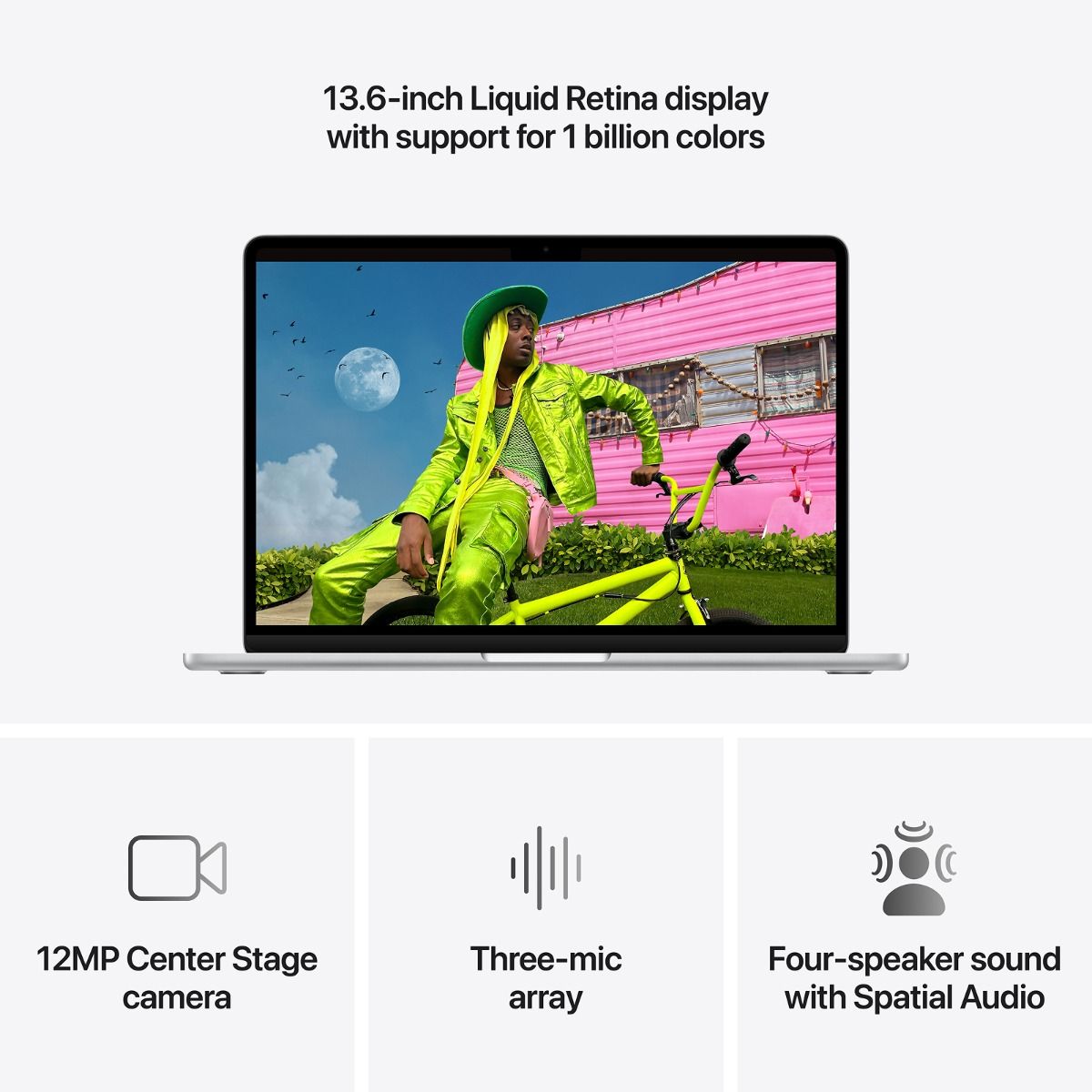 MacBook Air 13-inch | Apple M5 | 10‑core CPU 8‑core GPU | 16GB | 512GB SSD - Sky Blue
