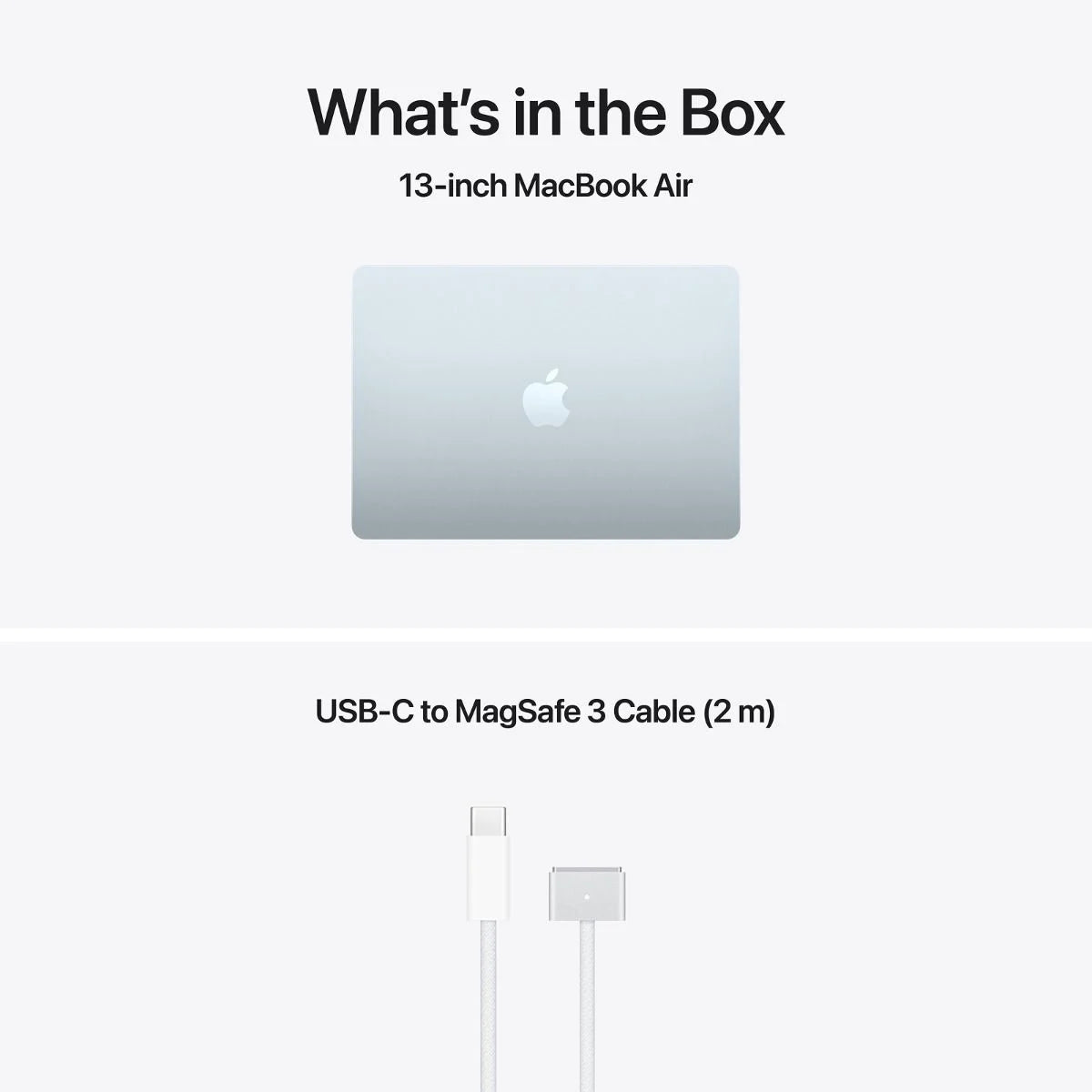 MacBook Air 13-inch | Apple M5 | 10‑core CPU 8‑core GPU | 16GB | 512GB SSD - Sky Blue