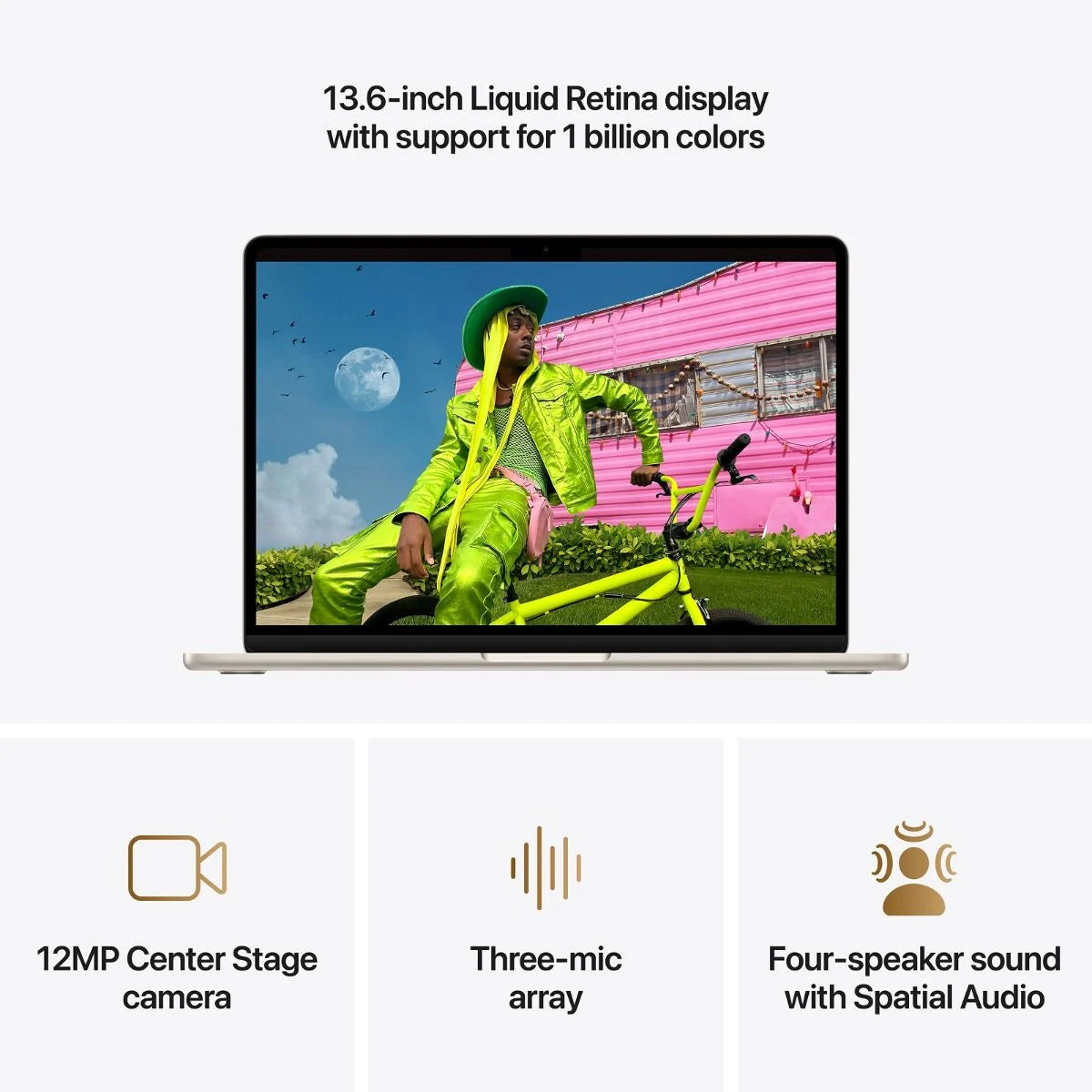 Macbook Air  13-inch | Apple M5 chip | 10C/ 10C GPU 16GB 1TB| - Starlight