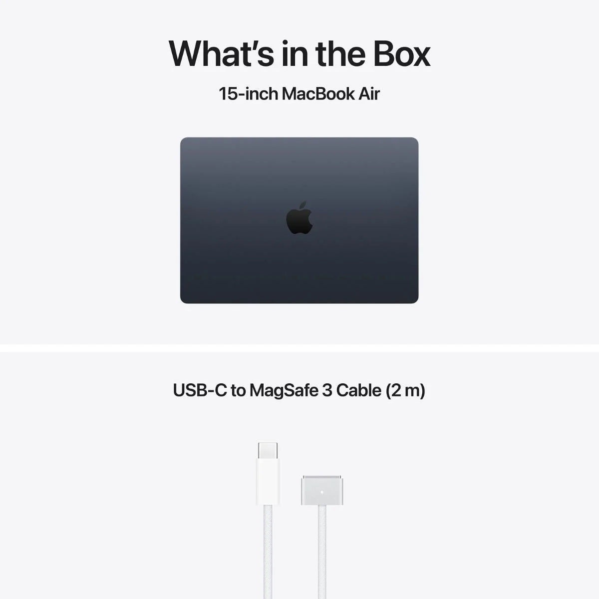 MacBook Air 15-inch |Apple M5 chip | 10‑core CPU AND 10‑core GPU | 16GB 1TB SSD - Midnight
