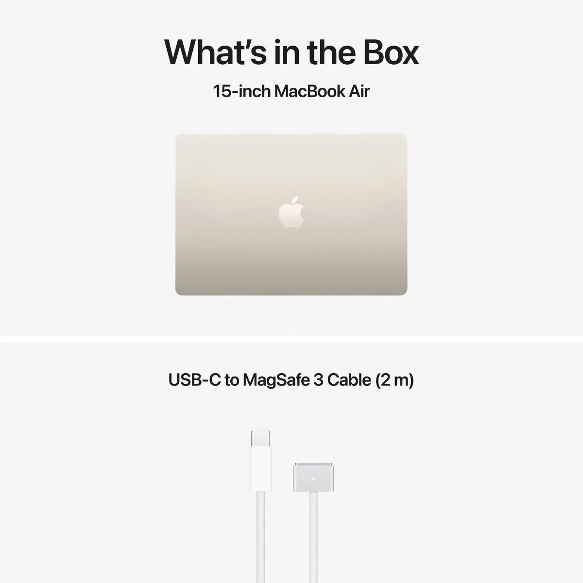 MacBook Air 13-inch | Apple M5 | 10‑core CPU 8‑core GPU | 16GB | 512GB SSD - Starlight