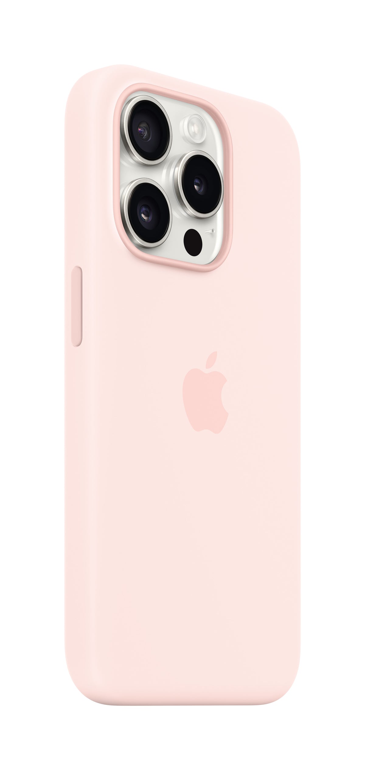 iPhone 15 Pro Silicone Case - Light Pink