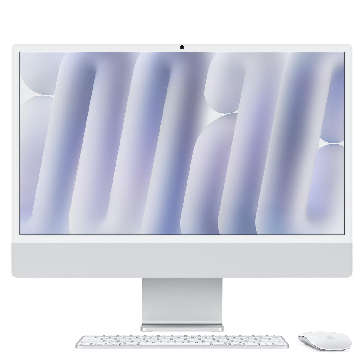 24-inch iMac with Retina 4.5K display: Apple M4 chip with 10‑core CPU and 10‑core GPU, 16GB, 256GB SSD - Silver