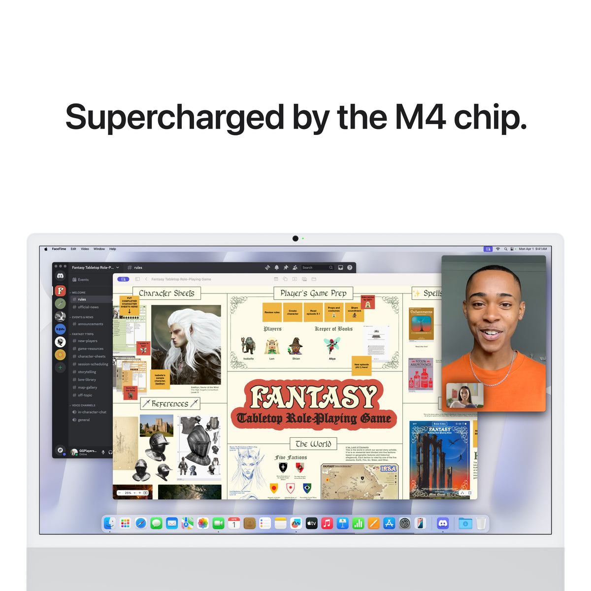 24-inch iMac with Retina 4.5K display: Apple M4 chip with 10‑core CPU and 10‑core GPU, 16GB, 256GB SSD - Silver