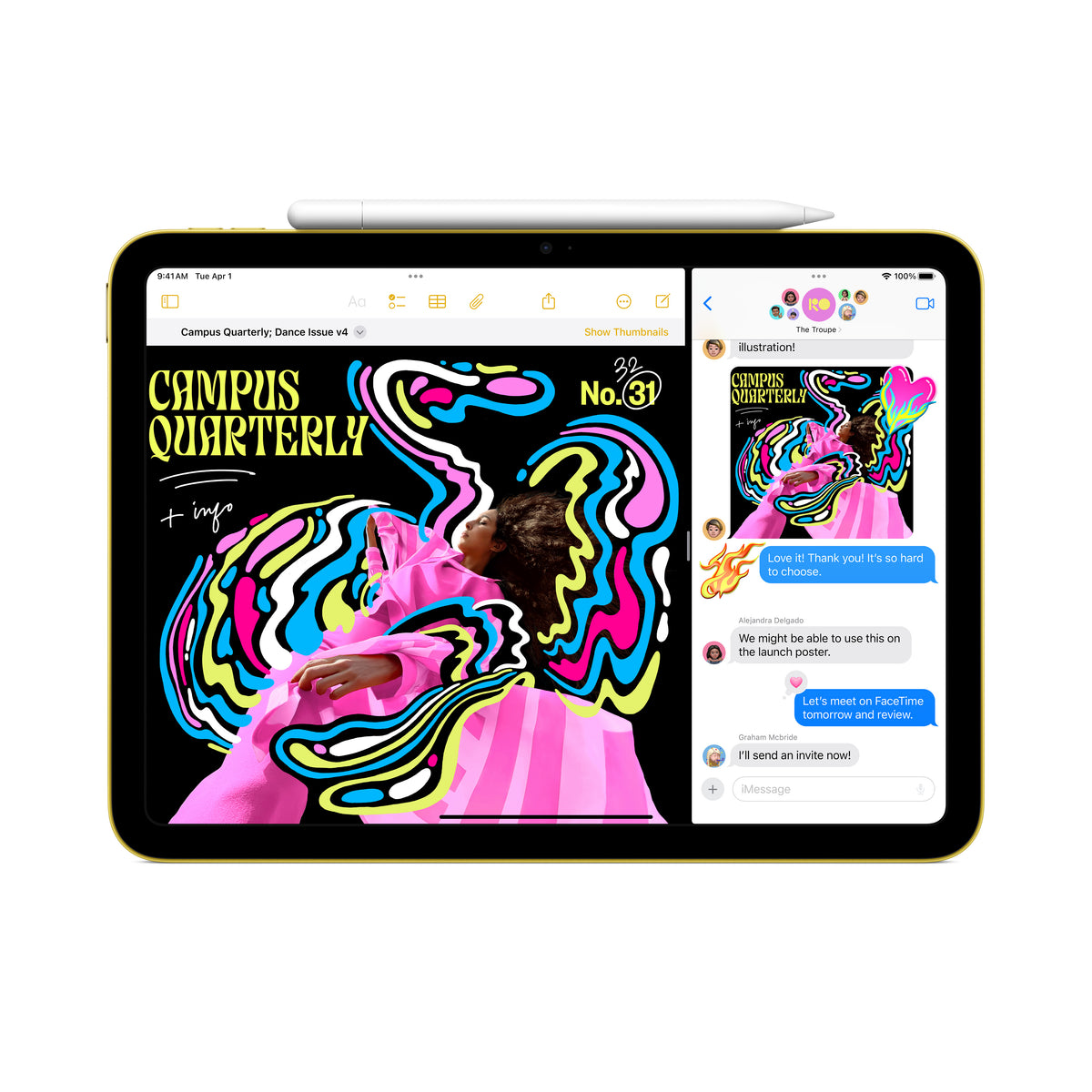 iPad WiFi 512GB Yellow