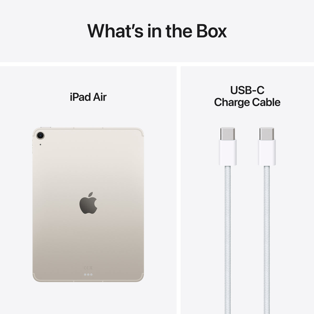 iPad Air 11 WiFi + Cellular 512GB Starlight