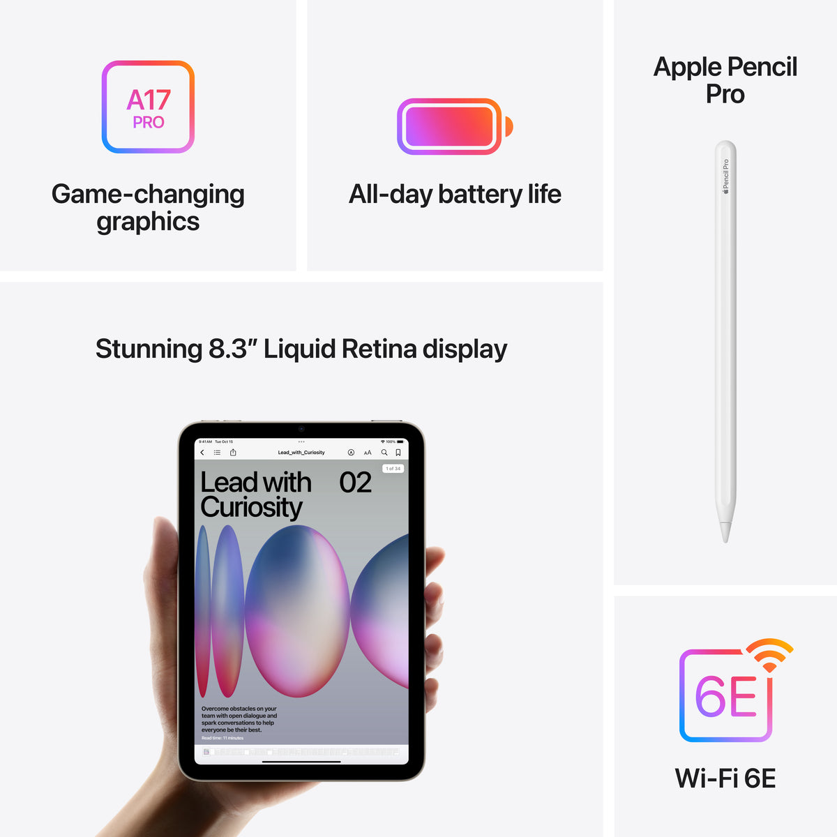 iPad mini Wi-Fi 128GB - Purple