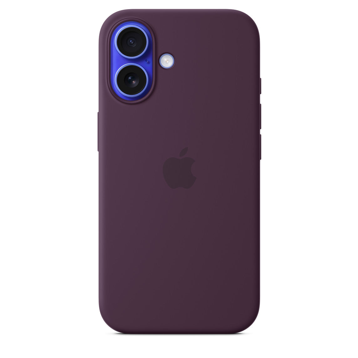 iPhone 16 Silicone Case with MagSafe – Plum
