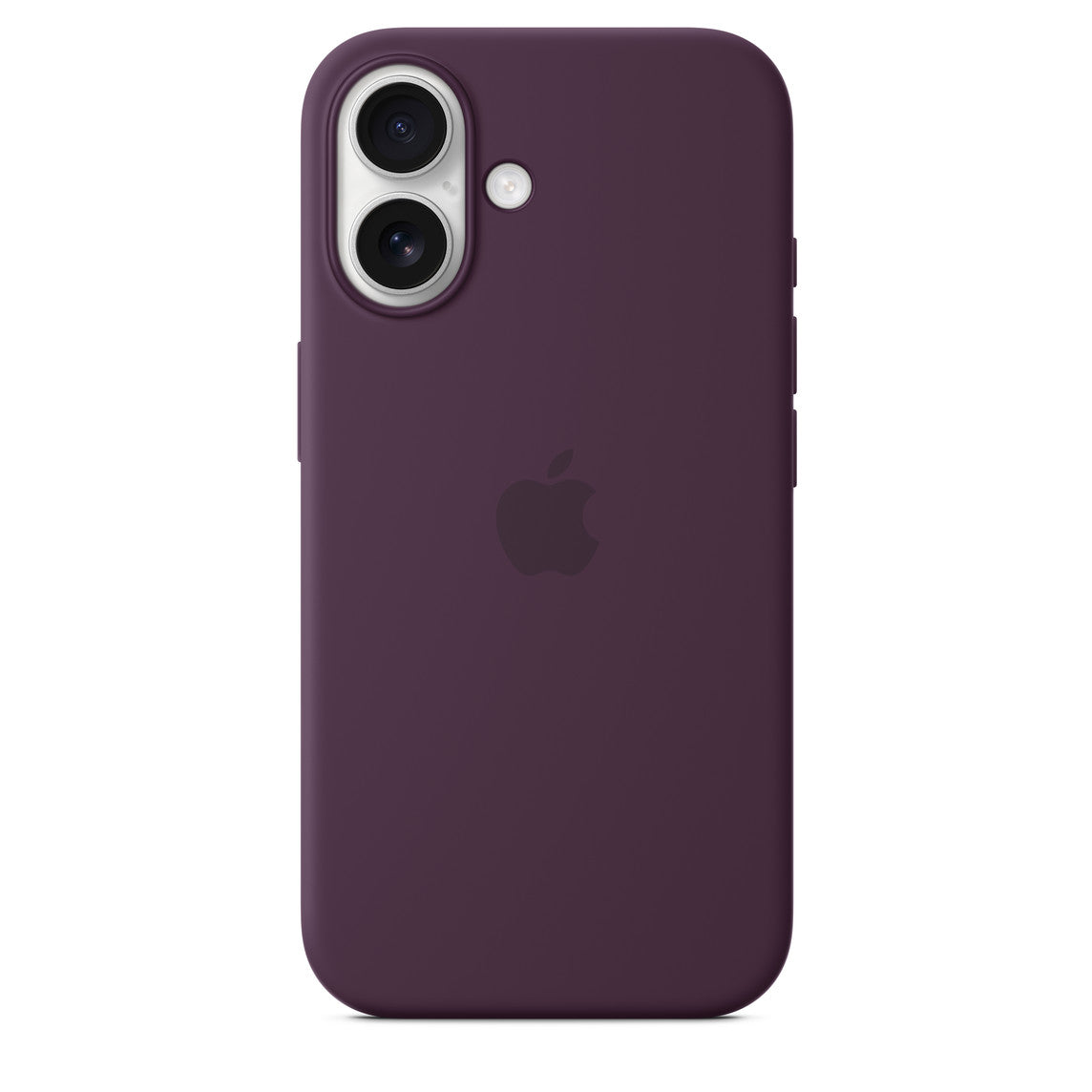 iPhone 16 Silicone Case with MagSafe – Plum