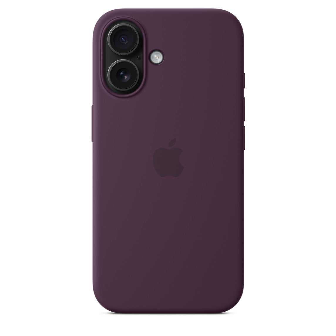 iPhone 16 Silicone Case with MagSafe – Plum