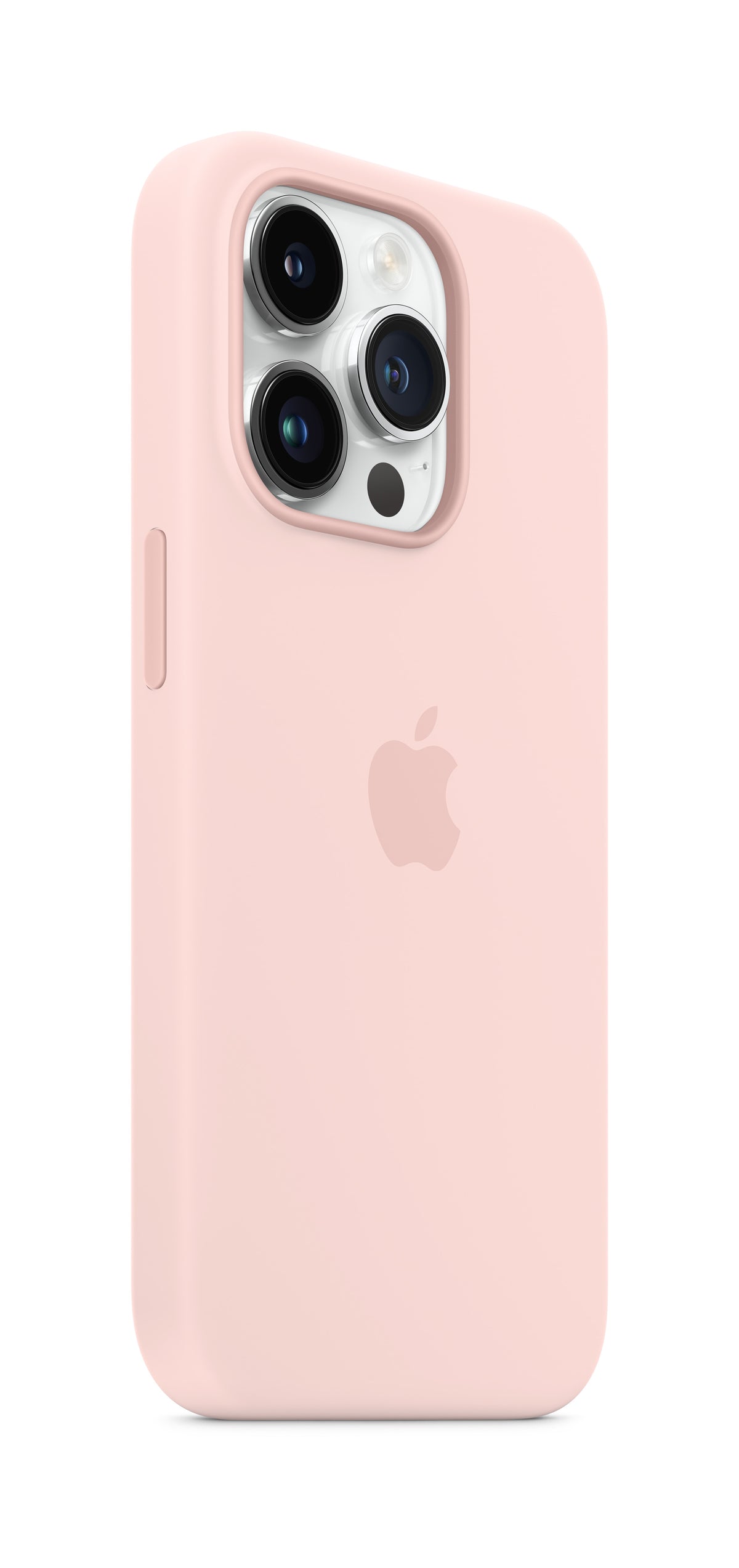iPhone 14Pro Silicone Case With MagSafe - Chalk Pink