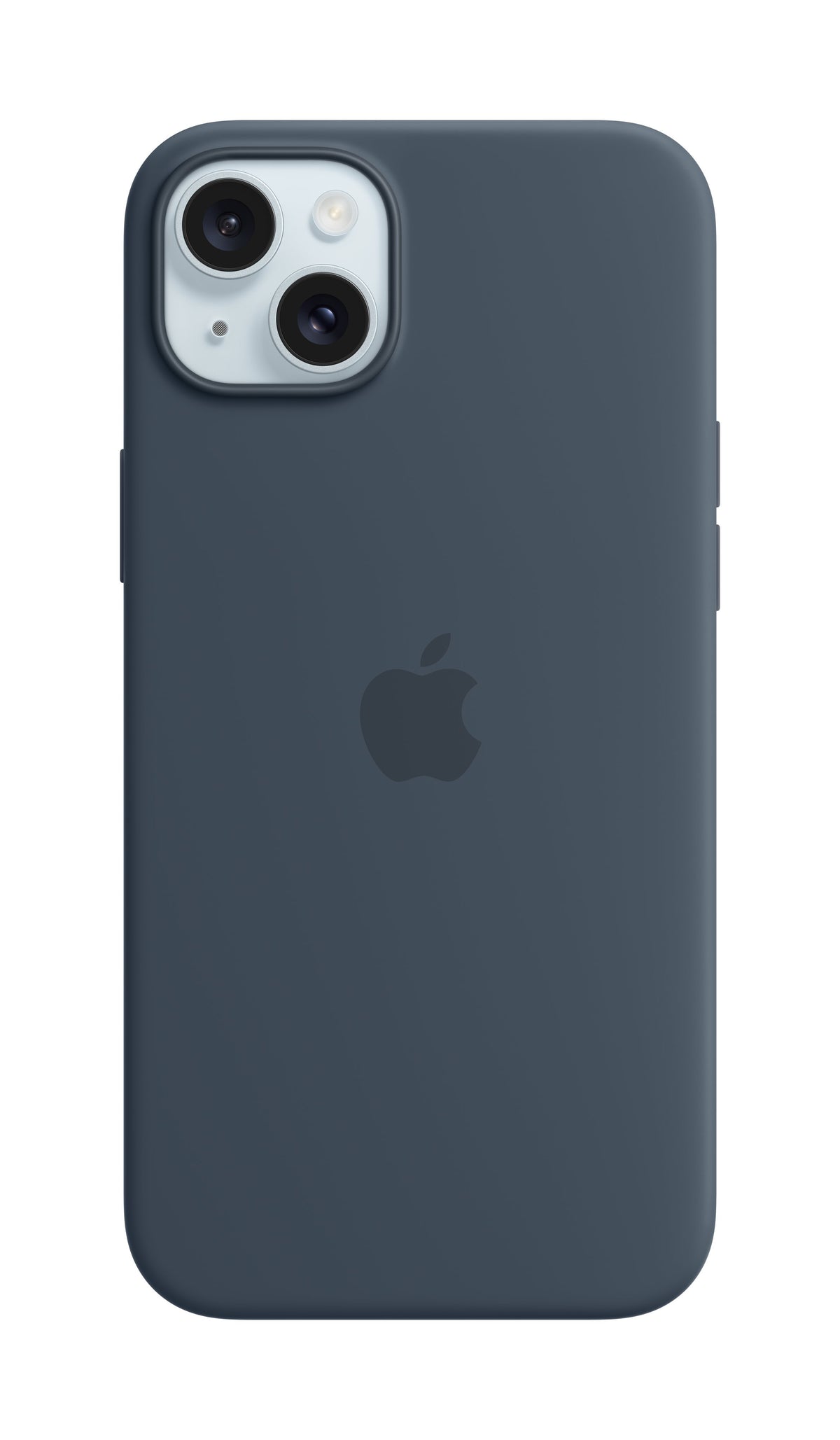iPhone 15 Plus Silicone Case - Storm Blue