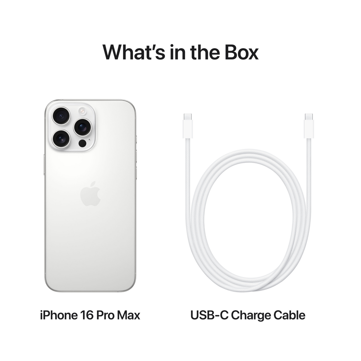 iPhone 16 Pro Max 1TB White Titanium