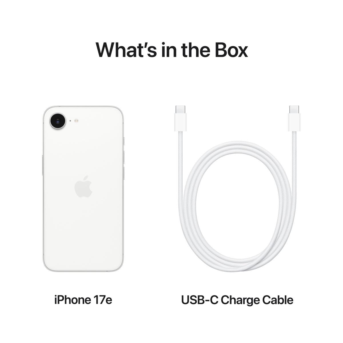iPhone 17e White 256GB