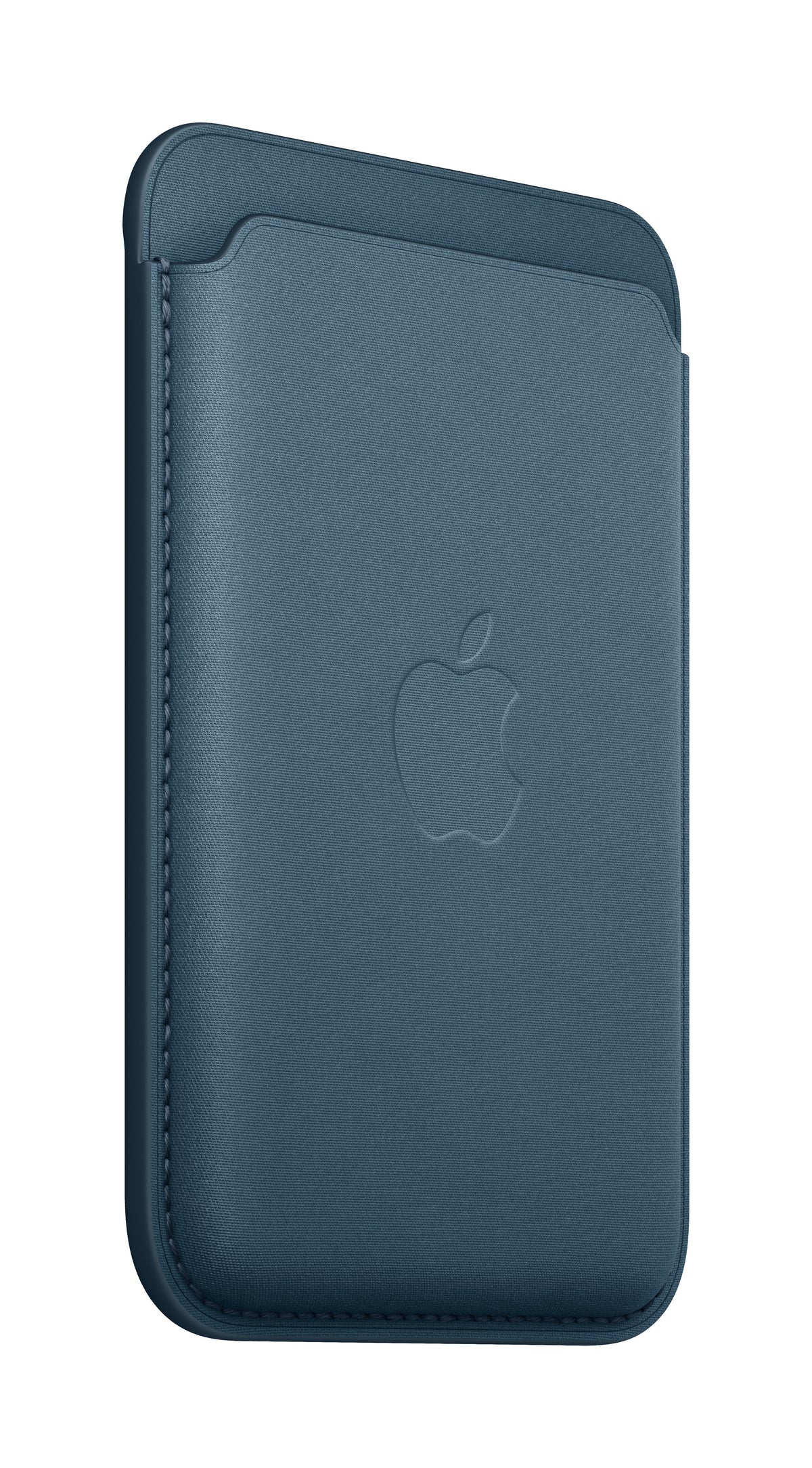 iPhone FineWoven Wallet - Pacific Blue