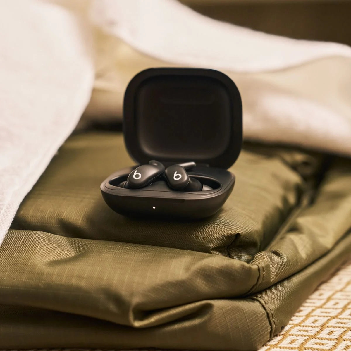 Beats Powerbeats Fit - Wireless Noise-Cancelling Workout Earbuds with Ultimate Secure Fit - Jet Black