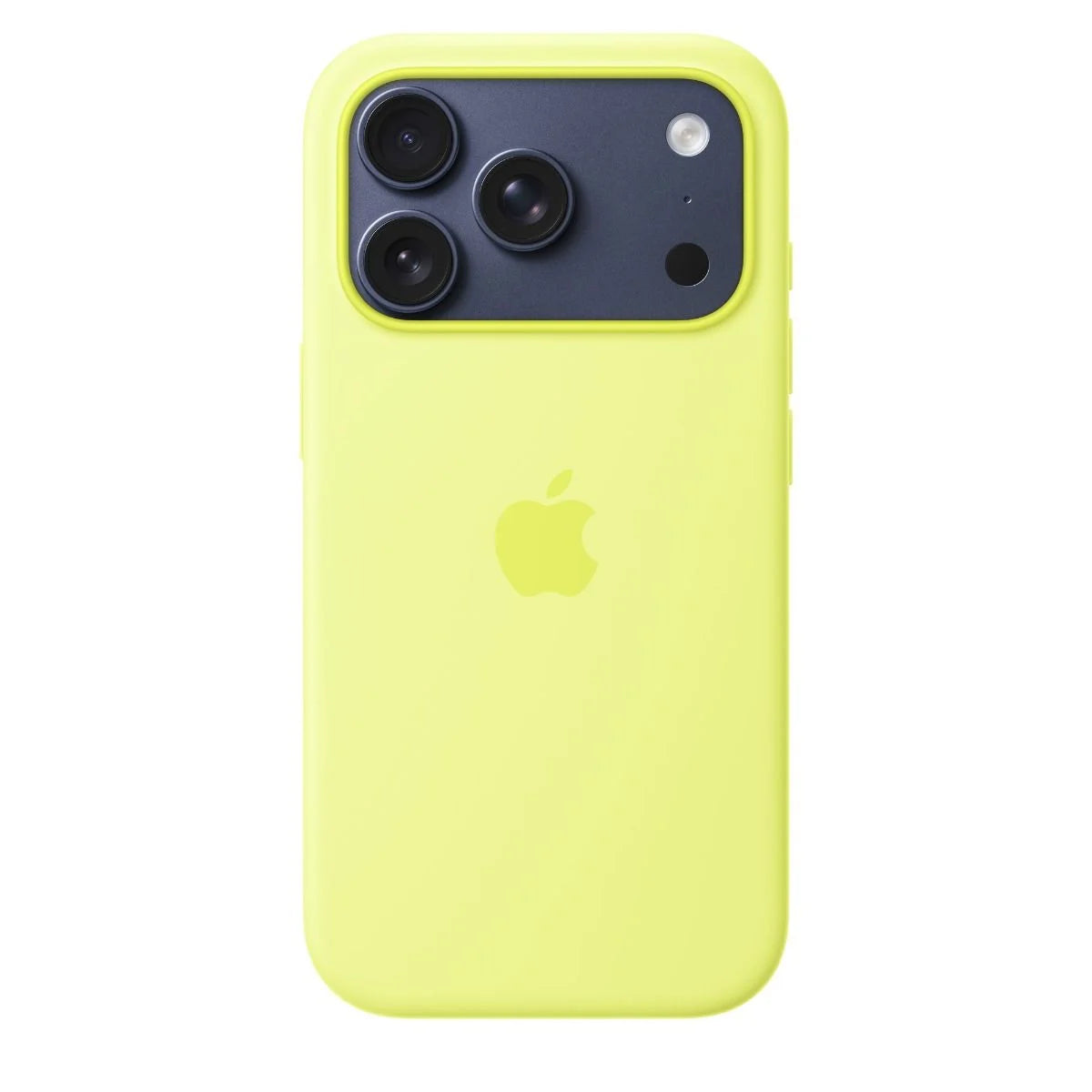 Apple Silicone Case with MagSafe for iPhone 17 Pro - Neon Yellow