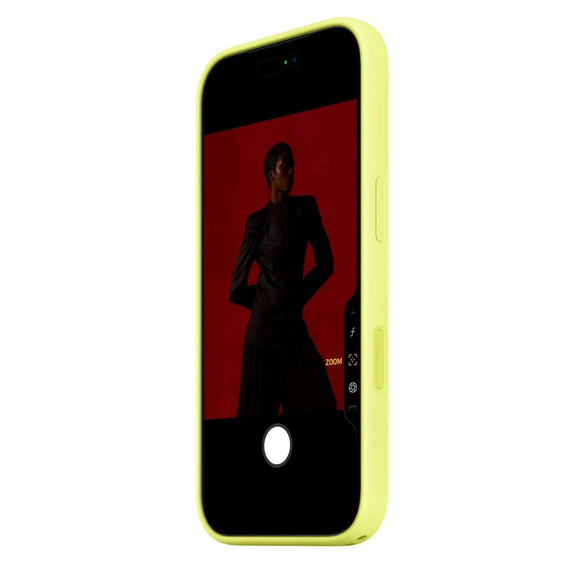 Apple Silicone Case with MagSafe for iPhone 17 Pro - Neon Yellow