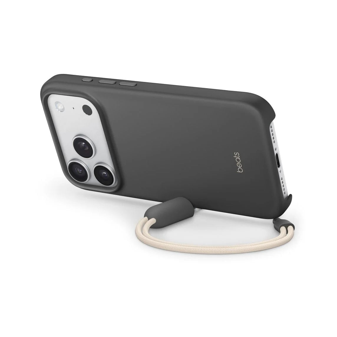 Beats iPhone 17 Pro Max Kickstand Case with MagSafe and Camera Control – Granite Grey