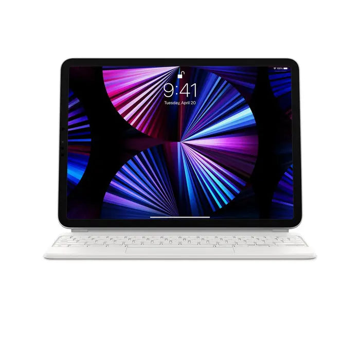 Apple Magic Keyboard for iPad Pro 11-inch (3rd gen) and iPad Air (4th gen) International English - White - iStore Botswana Online