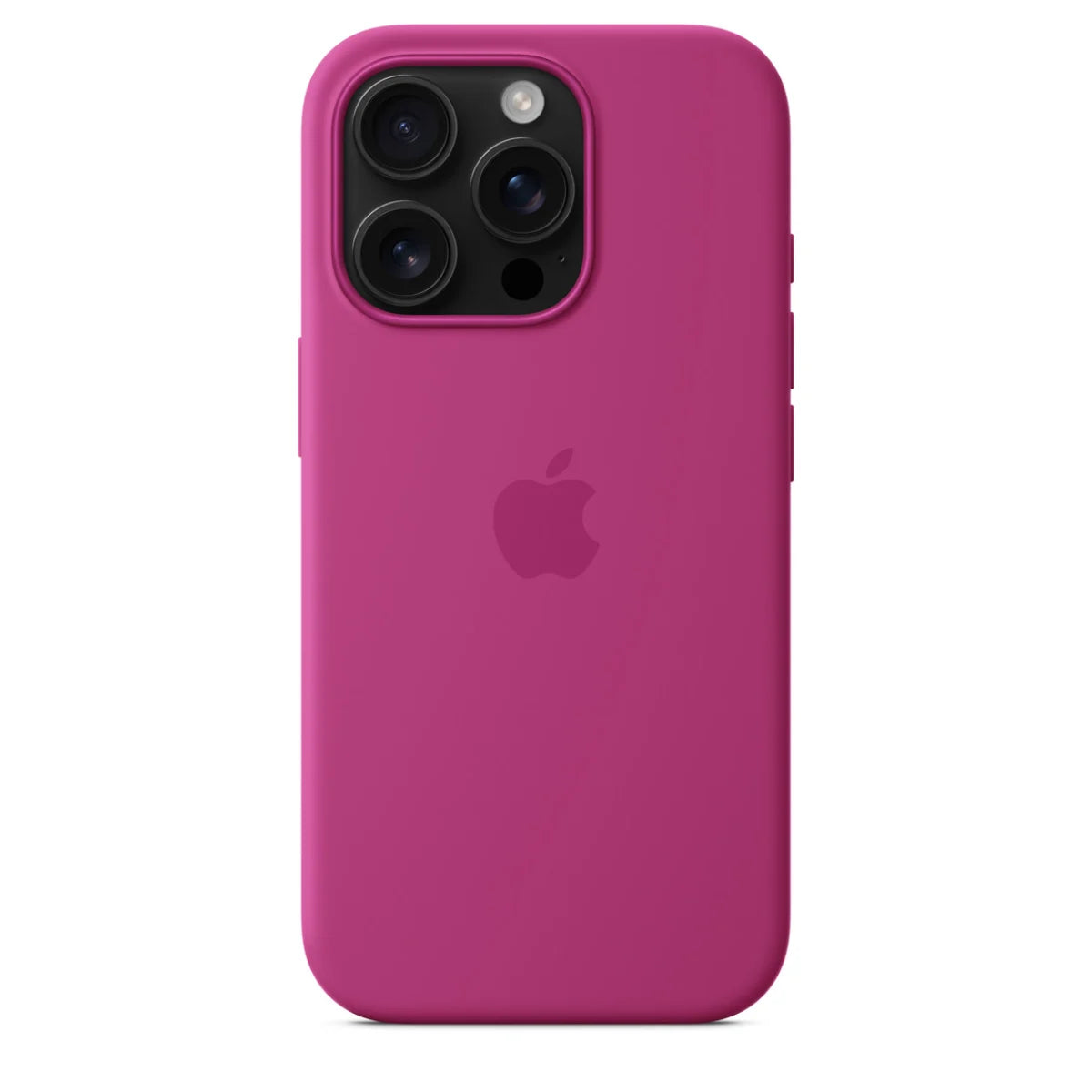 Apple iPhone 16 Pro Silicone MagSafe Case - Fuchsia
