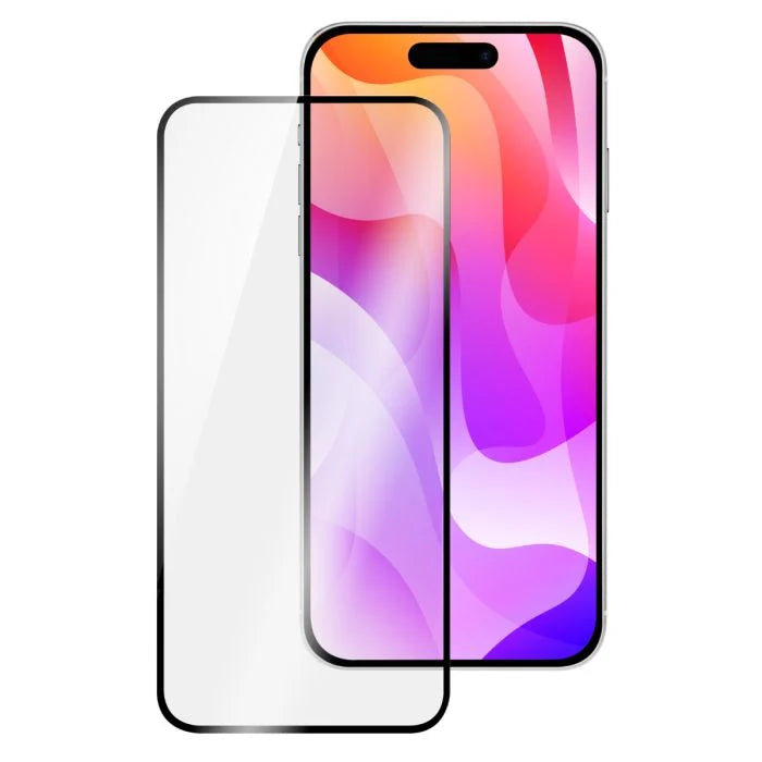Moov Curved Glass Screen Protector for iPhone 16 Plus/15 Plus