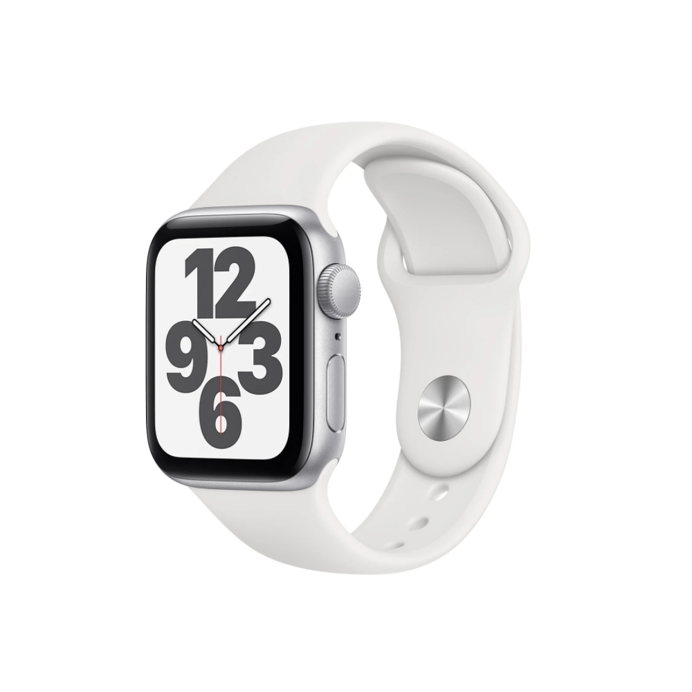 Apple watch series 3 silver with white band sale